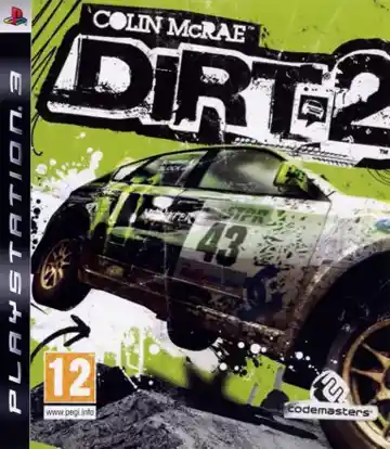 DiRT 2 (USA) (v1.01) (Disc) (Update) box cover front